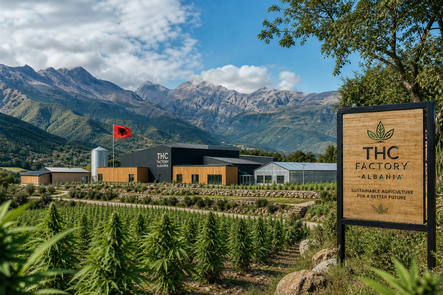 Albanien — strategischer Standort für EUROBEST THC Factory